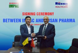 ** IMPAC CHÍNH THỨC TRỞ THÀNH NHÀ PHÂN PHỐI ĐỘC QUYỀN CÁC SẢN PHẨM CỦA RUSAN PHARMA
